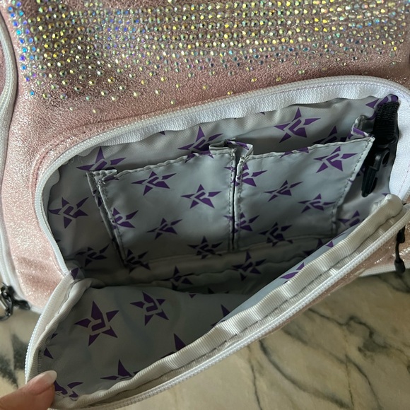 Rebel Pink Sparkle Cheer Backpack - Picture 3 of 9